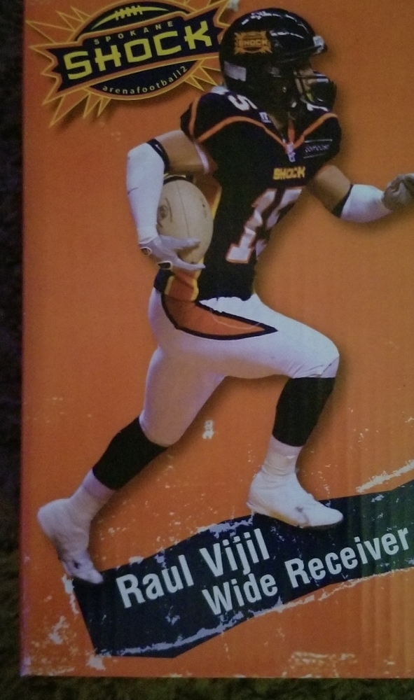 Spokane Shock Bobblehead Raul Vijil